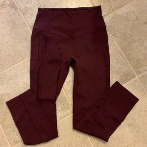 Lululemon “all the right places” leggings